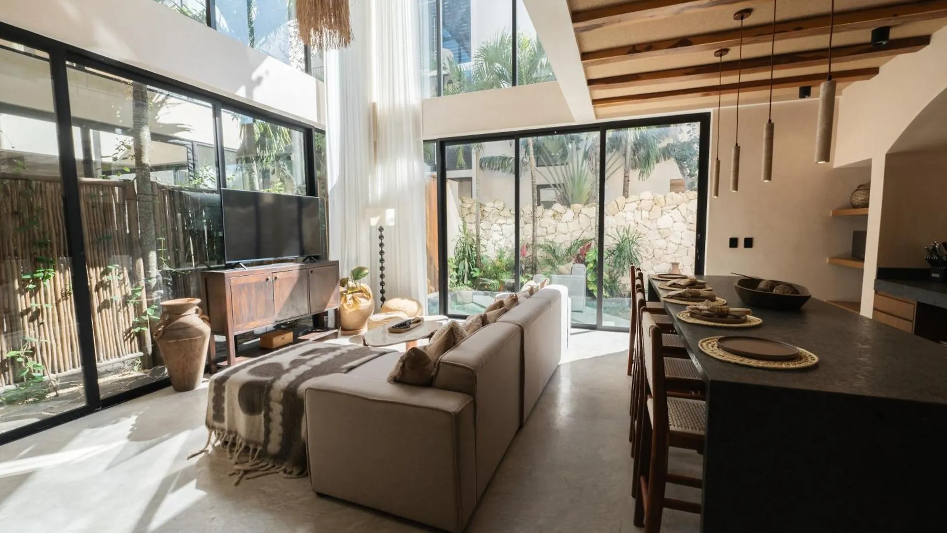 Luxe 3-Br Villa With Dual Private Pools Tulum 0*,  Mexico