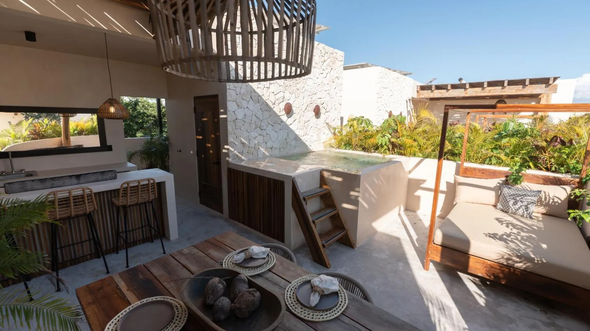 Luxe 3-Br Villa With Dual Private Pools Tulum
