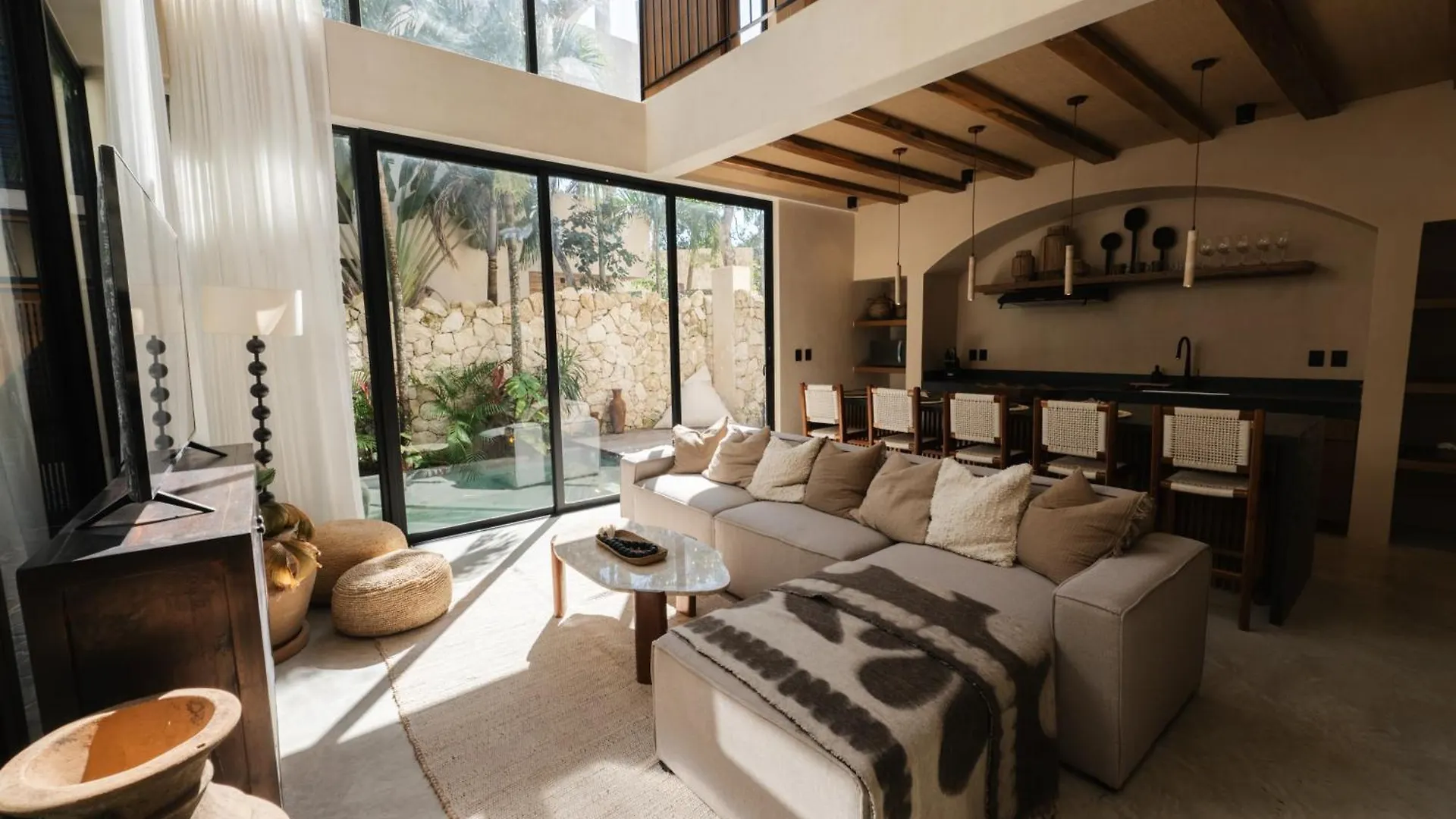 Luxe 3-Br Villa With Dual Private Pools Tulum